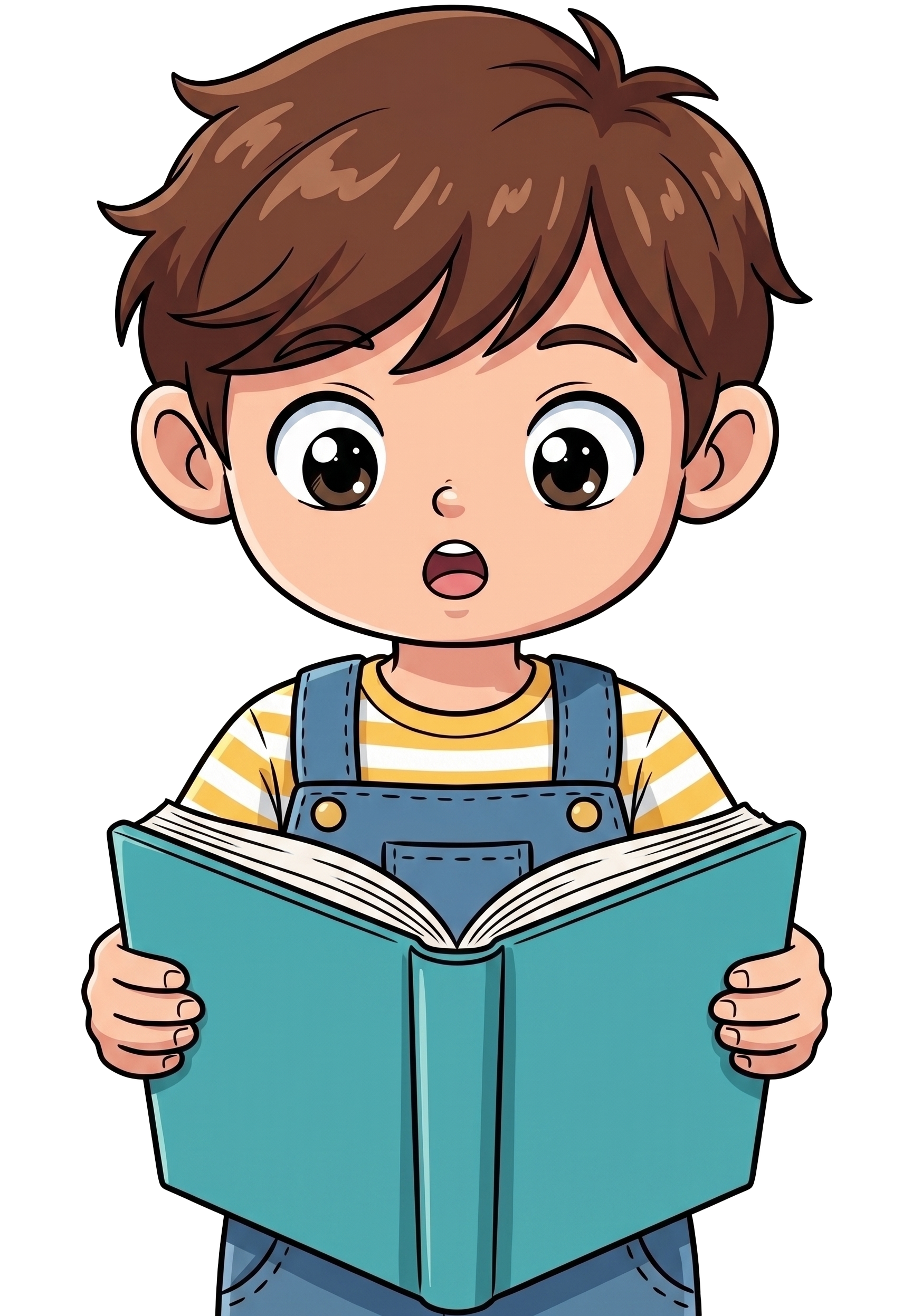 Niño leyendo un libro